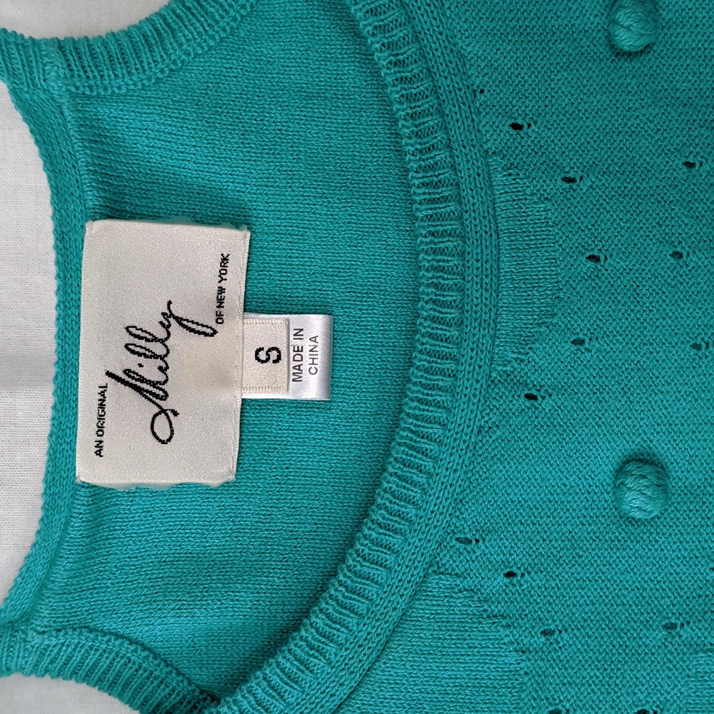 MILLY OF NEW YORK KNIT DOUBLE STRAP COTTON TANK TOP - Picture 2 of 6